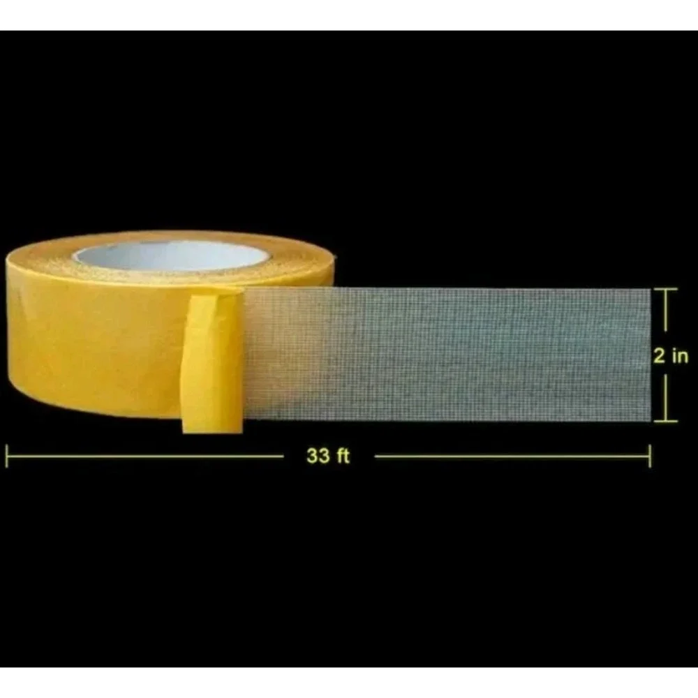 2 in. x 33 ft. Double-Sided Carpet Tape (4-Pack)